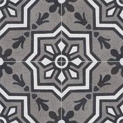 black clematis tiles